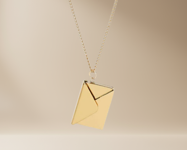 Ăcrin d'Amour | Collier lettre d'amour personnalisĂ©