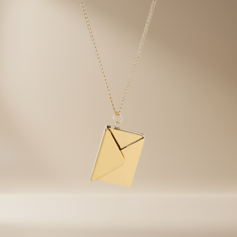 Écrin d'Amour | Collier lettre d'amour personnalisé