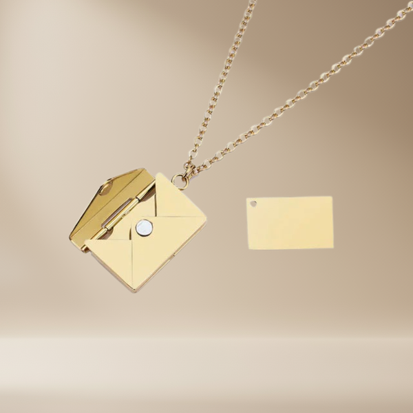 Écrin d'Amour | Collier lettre d'amour personnalisé
