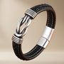 Éternelle Liaison | Bracelet en cuir - Connecté pour toujours