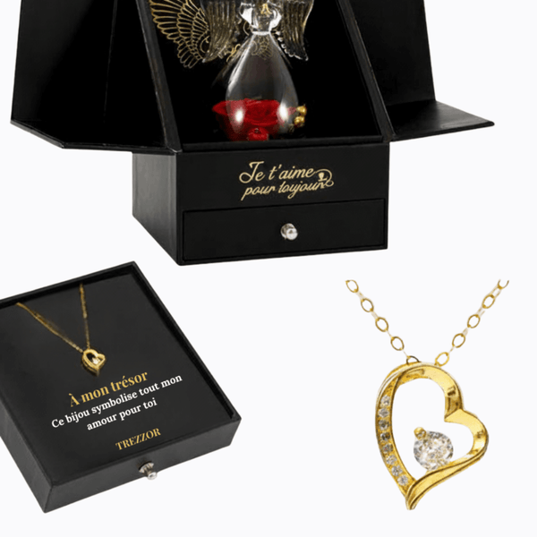 Cœur Céleste | Collier symbole de protection