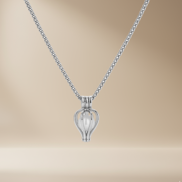 Perle Enchantée | Collier Trezzor avec véritable perle cachée