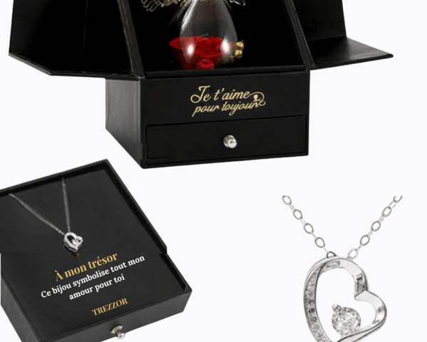 Cœur Céleste | Collier symbole de protection