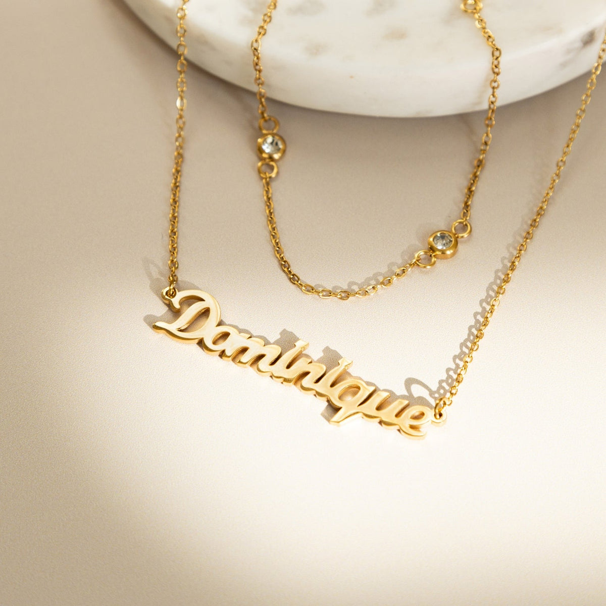 Collier prénom personnalisé