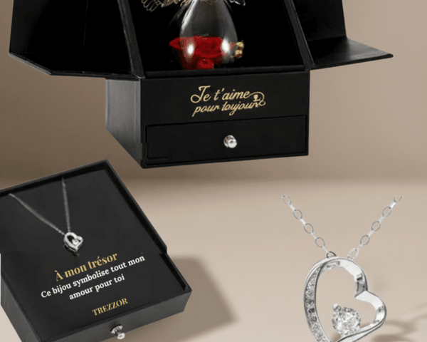 Cœur Céleste | Collier symbole de protection