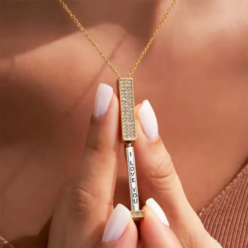 Pendentif à Message Secret