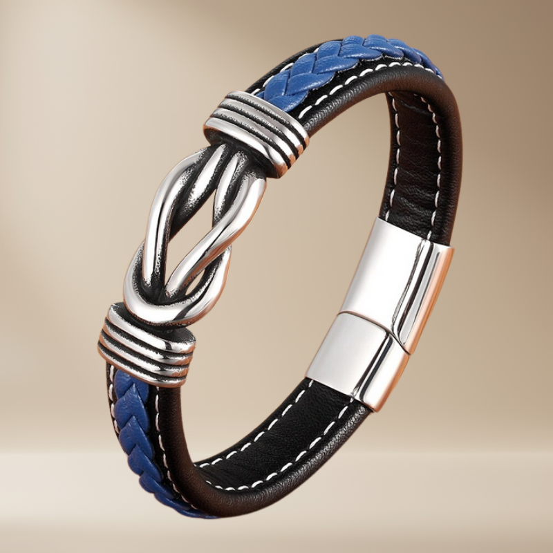Éternelle Liaison | Bracelet en cuir - Connecté pour toujours