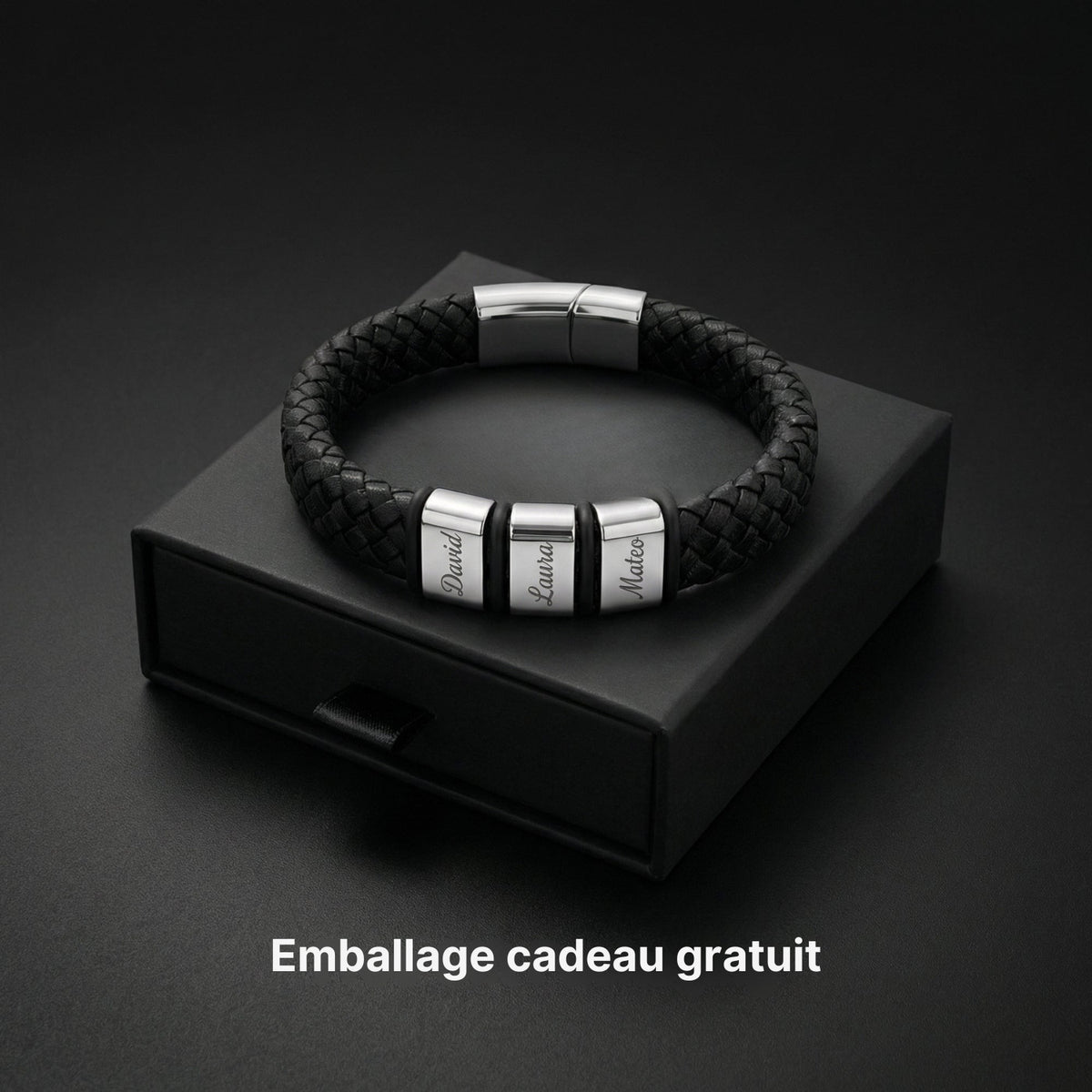 Bracelet famille viking en acier