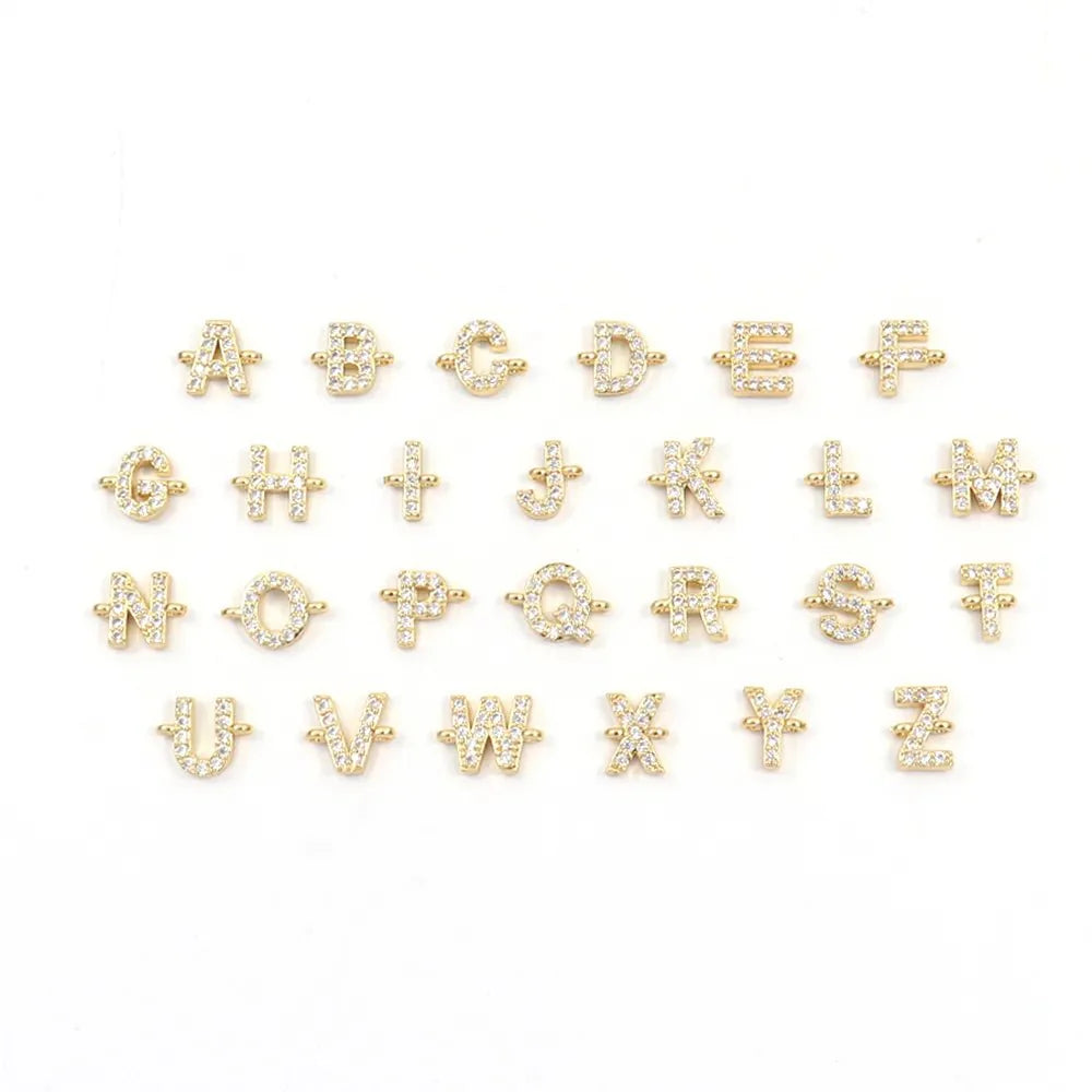 Bracelet cordon initiale ajustable