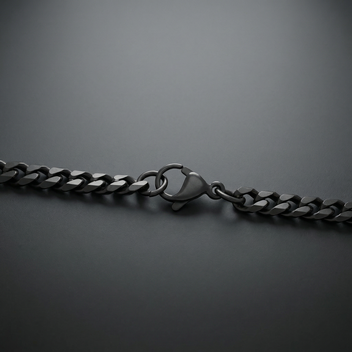 Collier acier gravé personnalisé