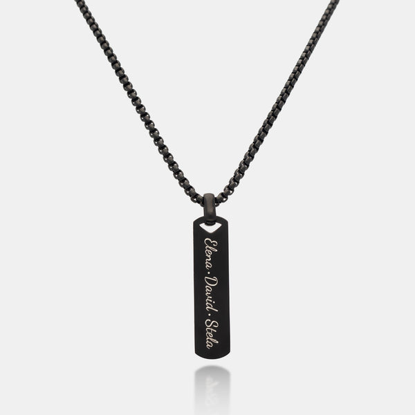 Collier Odin gravé