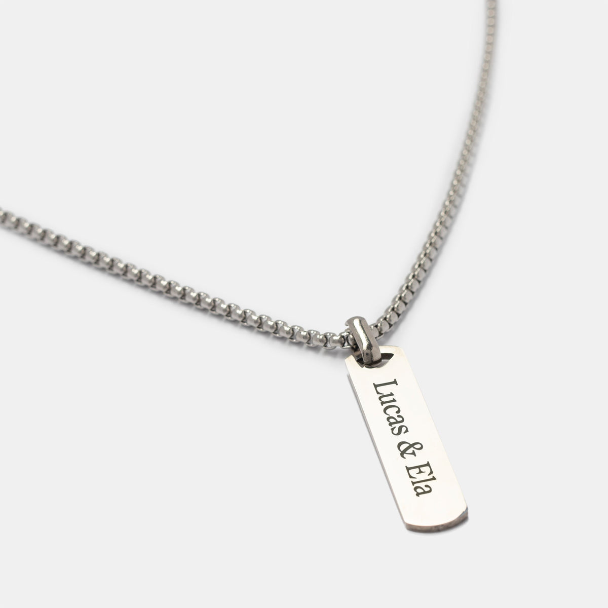 Collier Odin gravé